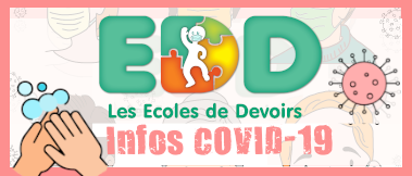 Infos Covid-19 pour les écoles de devoirs