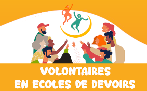 Volontaires en écoles de devoirs